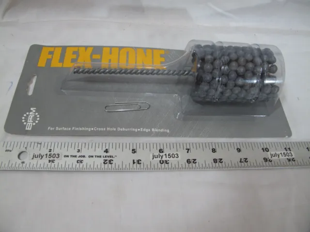 (1) NEW 2-1/8" 180 grit Flexible Cylinder Hone Bore Diameter Ball Engine Flex