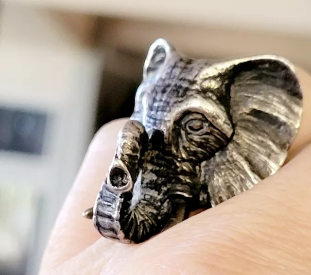 JAMES AVERY ELEPHANT Ring Sterling Silver Size 8 RARE RETIRED 495.00 PicClick