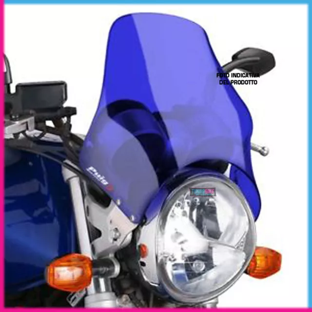 Puig Cupolino Univ. Naked Per Suzuki Gsx1400 01-06 Blu