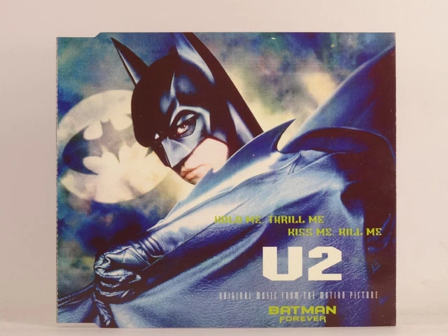 U2 HOLD ME THRILL ME KISS ME KILL ME (B50) 3 Track CD Single Picture Sleeve ISLA