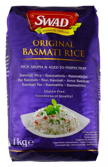 SWAD- Basmatireis Gluten-Frei 1000gr