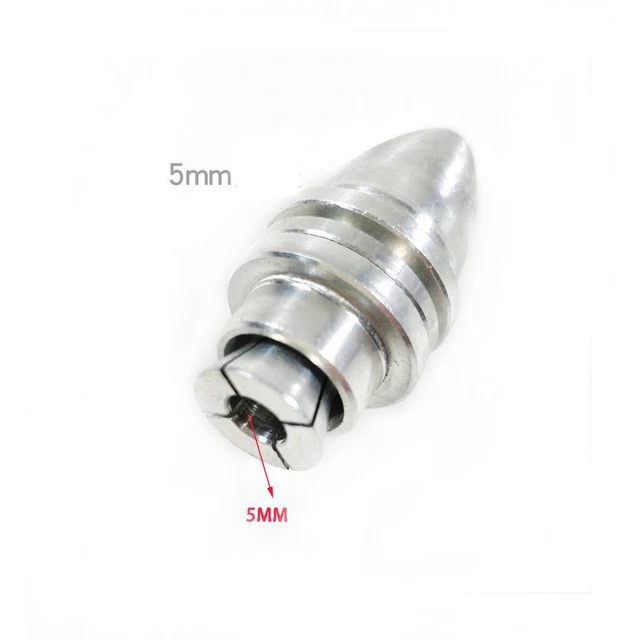 2pcs 5mm RC Aluminum Bullet Prop/Propeller Adapter Holder for Brushless Motor