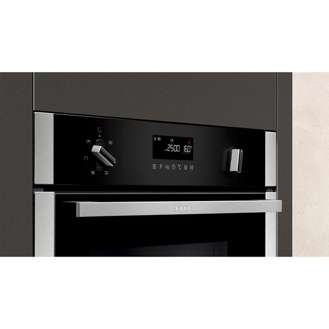 Neff Four combiné mo intégrable 44l inox/noir 2