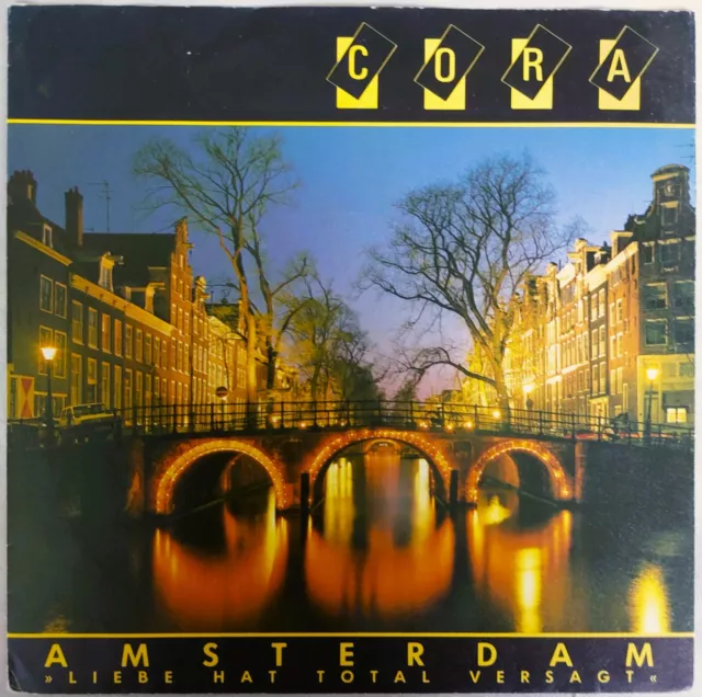 Cora – Amsterdam (Liebe hat total versagt) - 7" Single RAR