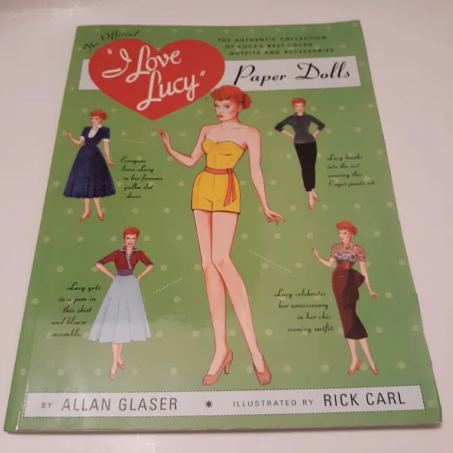 Rare I Love Lucy Paper Dolls: Authentic Collection Of Lucy's Best-Loved Outfits