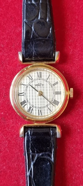 Montre maty femme or deals