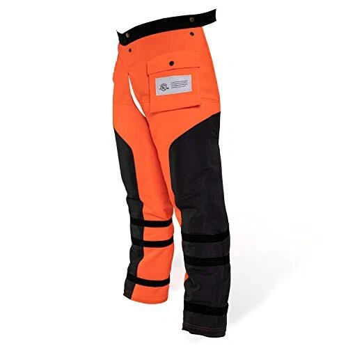 Delantal protector de 8 capas envolvente motosierra pantalones/chapa ajustables