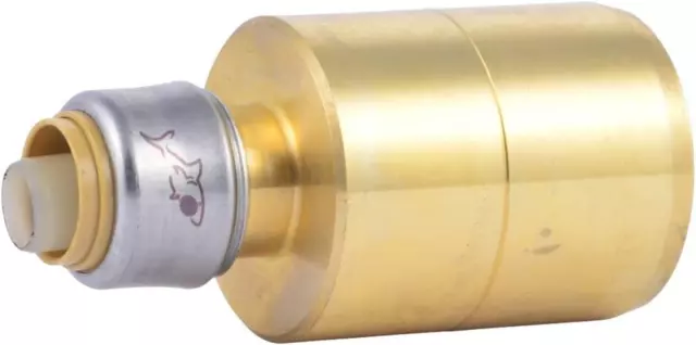 1-1/2 X 1/2 Inch Reducer, Push to Connect Brass Plumbing Fitting, PEX