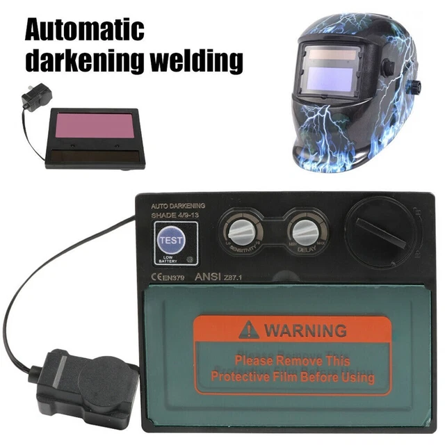 Durable Welding Lens with 2 Welding Arc Sensors and Power Test Function