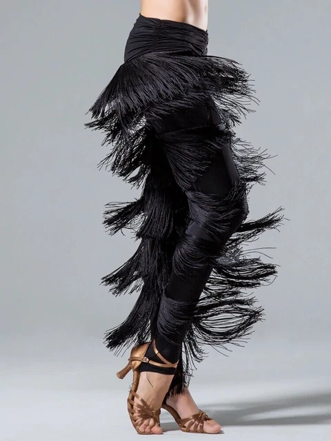 Femmes Tenue de Danse Pantalon Latin Rumba Cha Cha Samba  Danse  du Ventre  NEUF