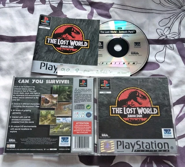 Jeu Vidéo - Sony PlayStation 1 Ps1 Jurassic Park The Lost World