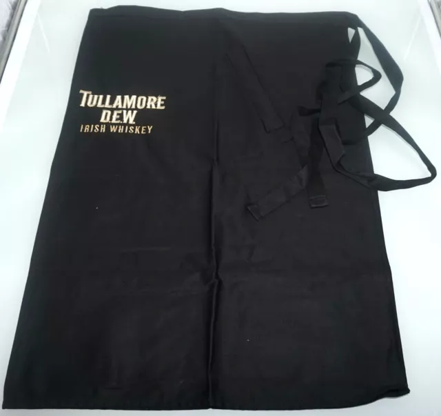 Tullamore D.E.W. Whisky Kellner Schürze Bar Bistro Gastro Kneipe Schwarz NEU OVP