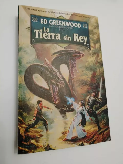 La Tierra Sin Rey, Banda De Los Cuatro, Ed Greenwood, Factoria Ideas En Rustica.