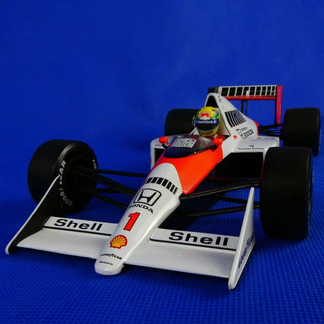 Ayrton Senna McLaren Honda MP4 5 1989 Senna Collection MINICHAMPS Racing Ca