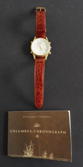 MONTRE HOMME COLUMBUS chronographe Tchibo 45252 EUR 28,50