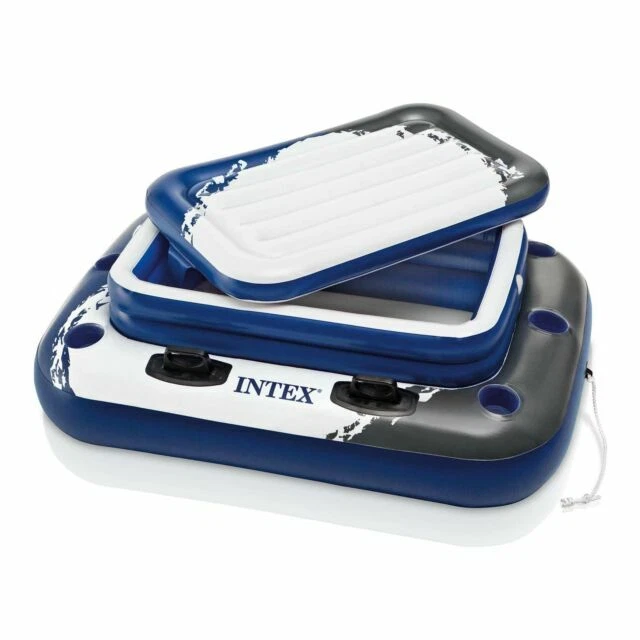 Intex 48" x 38" Mega Chill II Pool Lake Beach & River Inflatable Cooler Float