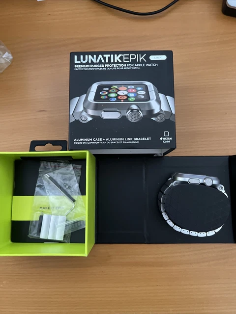 Lunatic Epik ALUMINUM BRACELET Link for Apple Watch Series 1 42mm - silver Lunatic Epik ALUMINUM BRACELET Link for Apple Watch Series 1 42mm - silver
