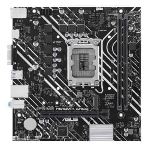 ASUS LGA 1700 Motherboard Intel H610 PRIME H610M-K ARGB Micro ATX £118. ...