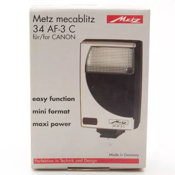 Metz mecablitz 34 af-3c for canon