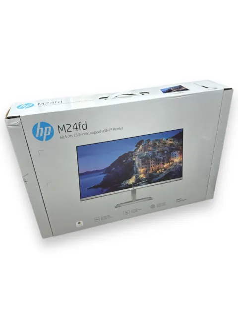 HP M24fd 23,8 Zoll Full-HD IPS Monitor 5 ms Reaktionszeit 75 Hz HDMI USB-C