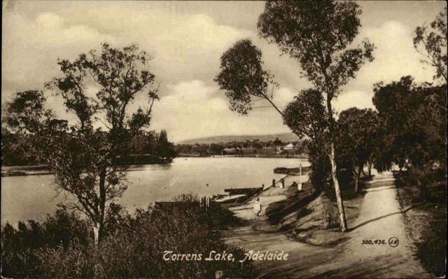 ~1920 Postcard Australia ADELAIDE Torrens Lake See alte seltene AK Australien