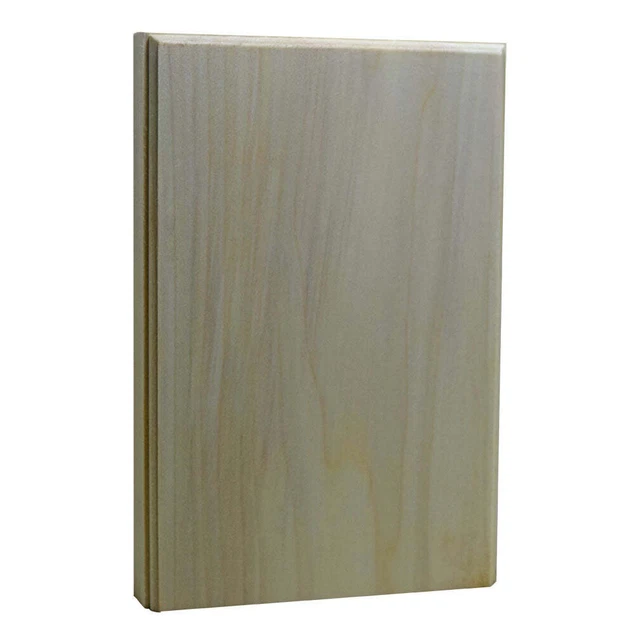 Plinth Block 1" x 5-1/2" Hardwood Base & Casing Block 8-1/4" Tall EWAP98