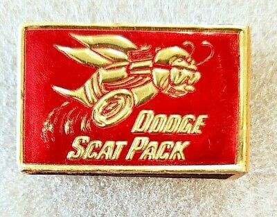 Original 1968 1971 Dodge Scat Pack Dealer Match Box Mopar RARE! 1969 1970 71