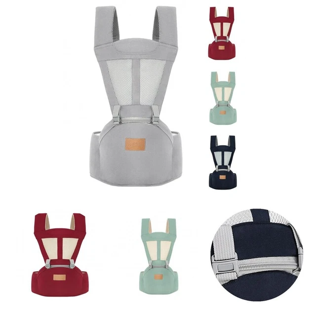 Baby Waist Carrier Ergonomic Labor-saving Infant Sling Hipseat Waist Stool Four