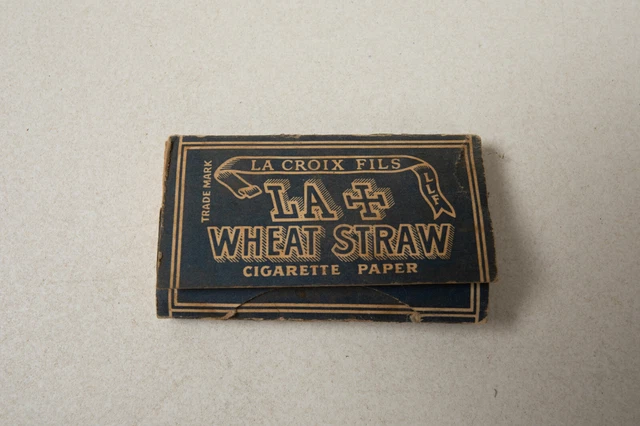 wheat cigarette Antique LA + Straw Paper & Ramrod Rollem Cigarette Tobacco Label ZOBO Disposable Cigarette Filters, 14