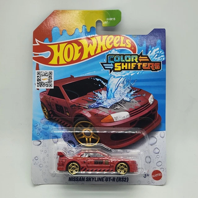 Hot Wheels R32 Change Color HOT WHEELS CAMBIA Colore Nissan Skyline Gtr R32 1:64 Diecast Auto ...