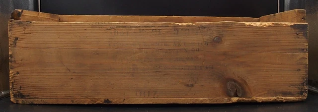 Large Dupont Blasting Explosives Wood Crate Carrier Box