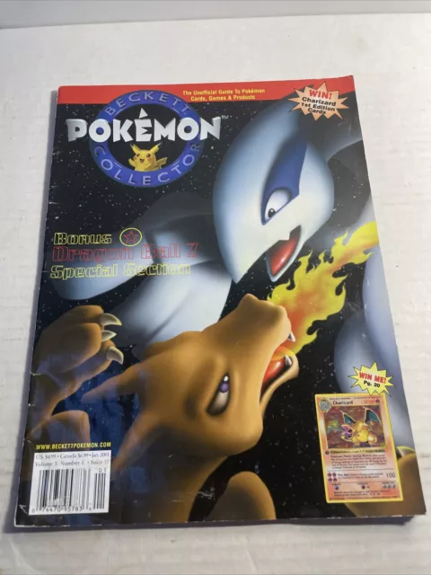 Beckett Pokemon Collector Volume 3 Number 1 Issue 17 (Jan 2001) - Good Condition