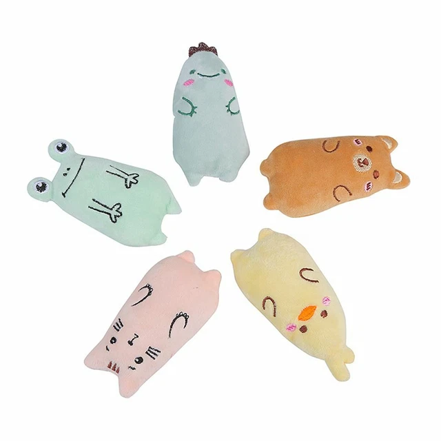 Anti-Biting Mint Soft Funny Interactive Catnip Plush Cat Toy Chew Pet Toys
