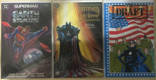 Batman Holy Terror - Superman Earth Stealers - Draft - Bronze Lot Tpbs