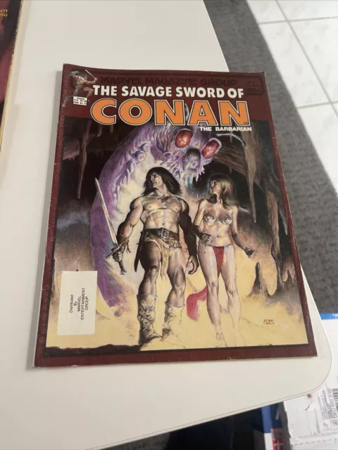 Set 8 Marvel The Savage Sword of Conan Magazin 141,206,227,205,54,53,94