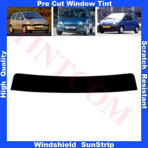 Pre Cut Window Tint Sunstrip for Renault Twingo 3 Doors 1993-2004 Any Shade