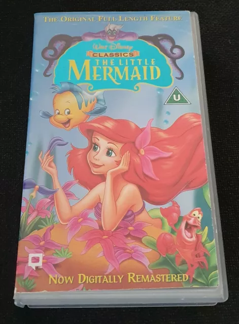 THE LITTLE MERMAID PAL VHS VIDEO Disney Classics