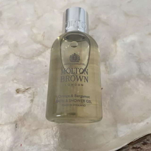 Gel bagno e doccia Molton marrone arancione e bergamotto 100 ml 2