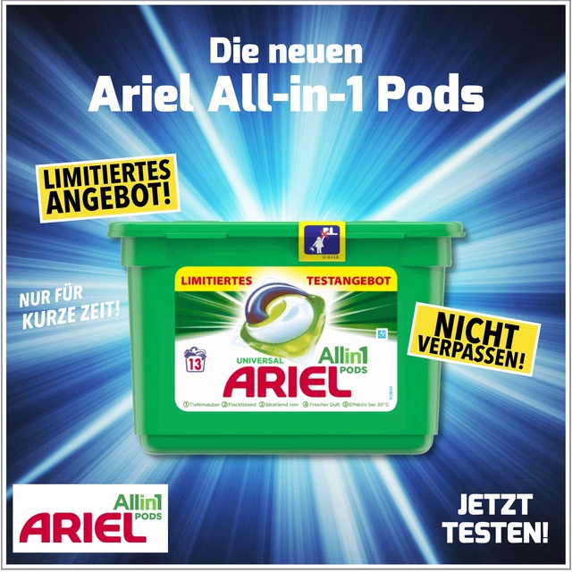 ARIEL All in1 Pods 30g Detersivo Regolare - 13WL