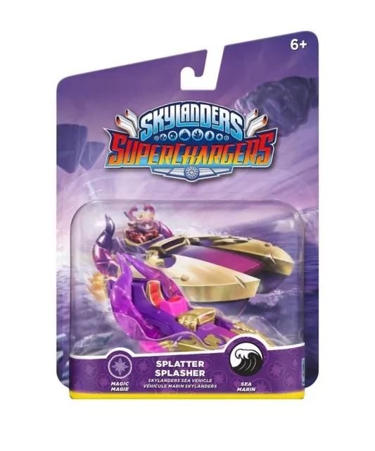 Skylanders SuperChargers Vehicle - Splatter Splasher (PS4 (Not Machine Spacific)