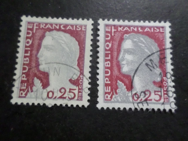 France Stamp Timbre 1311 Saint Paul De Vence Variete Couleur New Sup