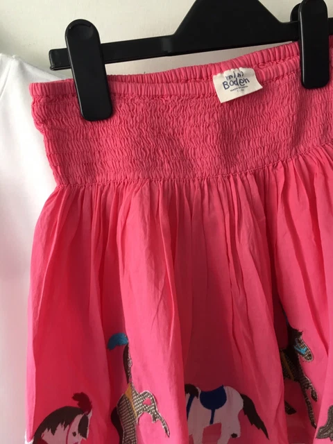 Mini gonna estiva ragazza Boden ecc usata & nuova George Pretty Top 7-8 anni 5