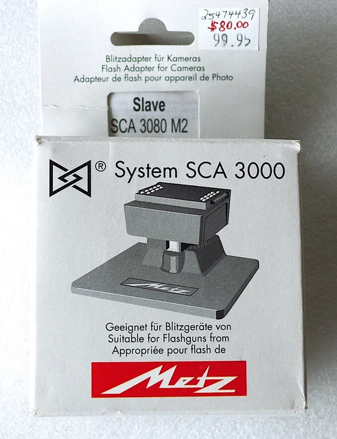 Metz SCA-3080 M2 Flash Slave Adapter Module - NEW
