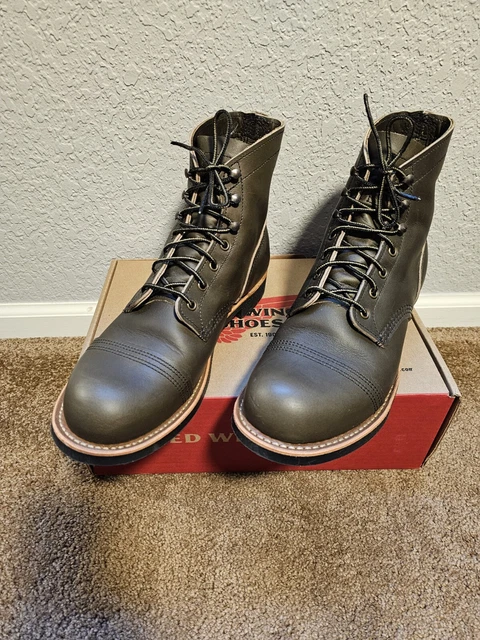 RED WING BOOTS IRON RANGER In Alpine Portage Size Mens 10.5 - $369.99 £ ...