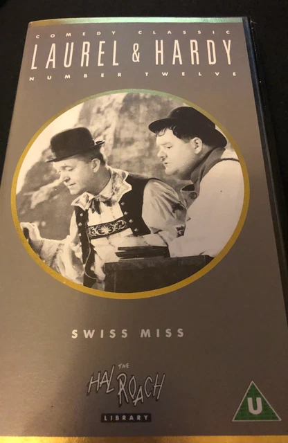その他 Laurel &amp; Hardy: Swiss Miss [VHS] Laurel Hardy Classic Collection Swiss Miss VHS Tape 1991