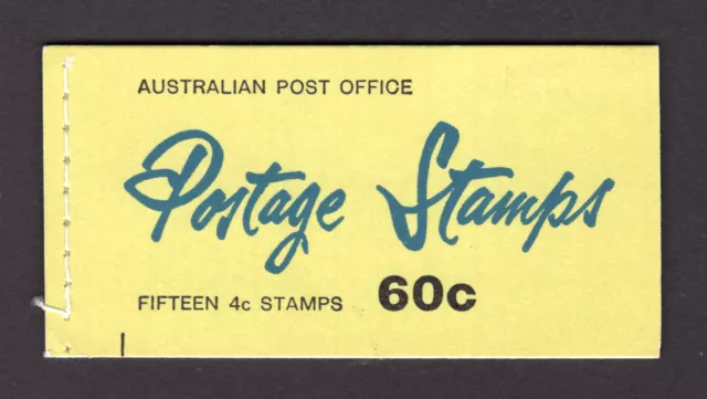 M22899 Australia - Booklets 1966 SGSB39 QEII: 60c Booklet. UMM, Cat £45