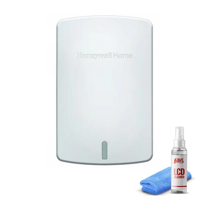 Honeywell Wireless Indoor Sensor - Artic White (C7189R1004/U) + LCD Cleaner