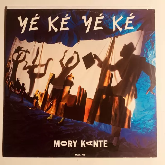 887 048-1 Mory Kante Yé Ké Yé Ké Cover NM- Vinyl NM- 1987 Europa Barclay