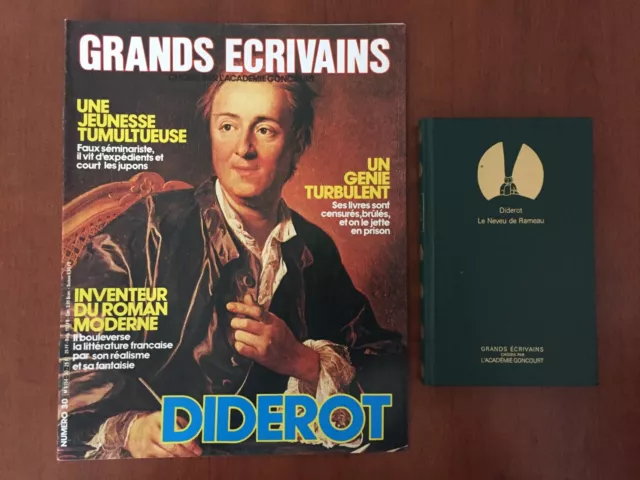 Diderot Grands Écrivains Choisis Par L'académie Goncourt Le Neveu De Rameau