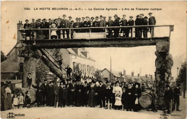 CPA LA MOTTE-BEUVRON - Le Comice Agricole - l'Arc de Triomphe (215362)